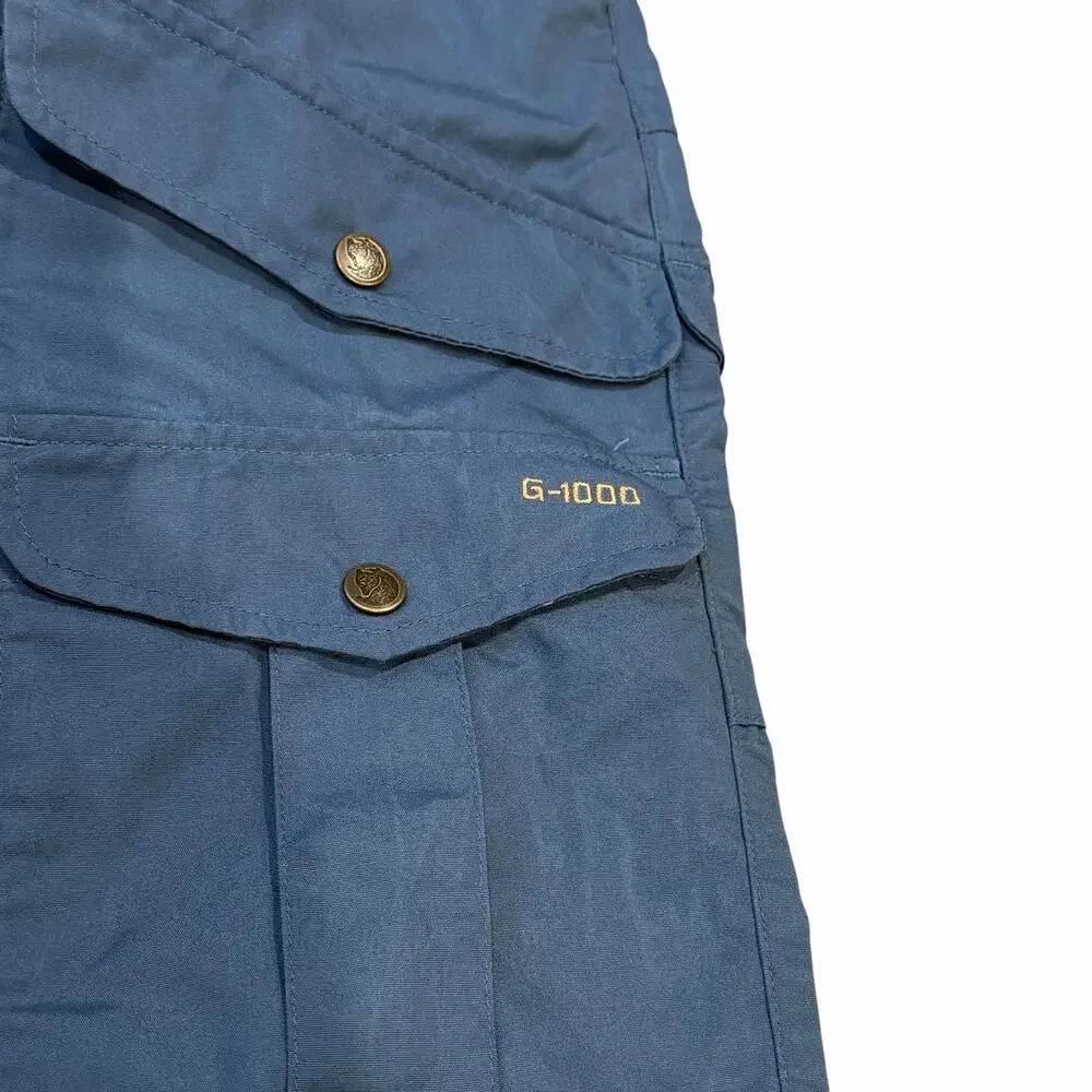 Fjallraven Greenland Pro G-1000 Trekking Pants Mens EU 58 US 40 Medium Blue